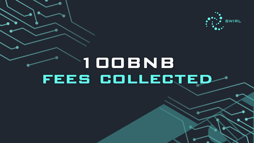 Swirl_Cash's tweet photo. 34 days ago we bought back and burned Swirl tokens worth 500 BNB.

Today we reached the next 100 BNB milestone in collected fees from our dApp!

🔥🔥🔥 https://t.co/uJX8nCzFQf