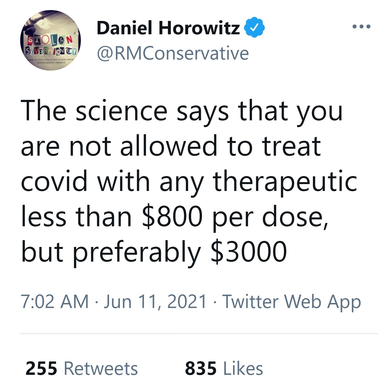 Bad COVID19 Takes on Twitter