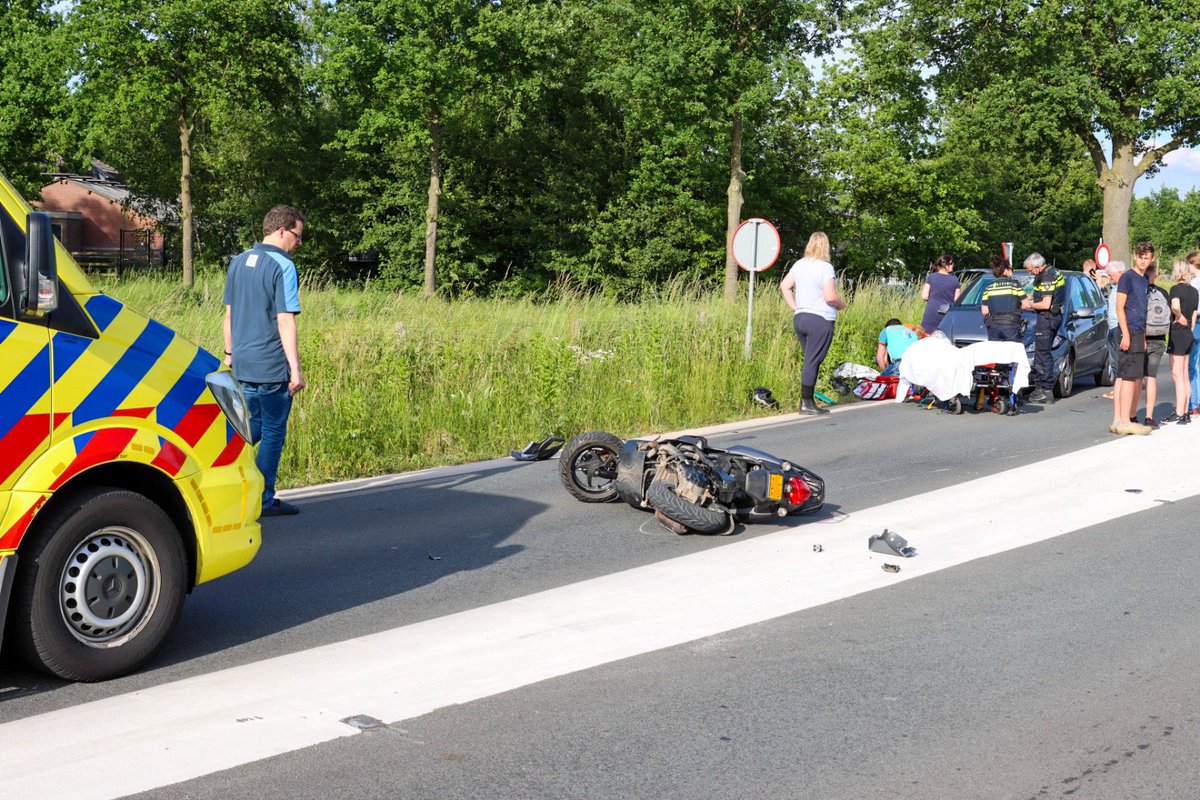 Melding aanrijding Westzoom Lunteren