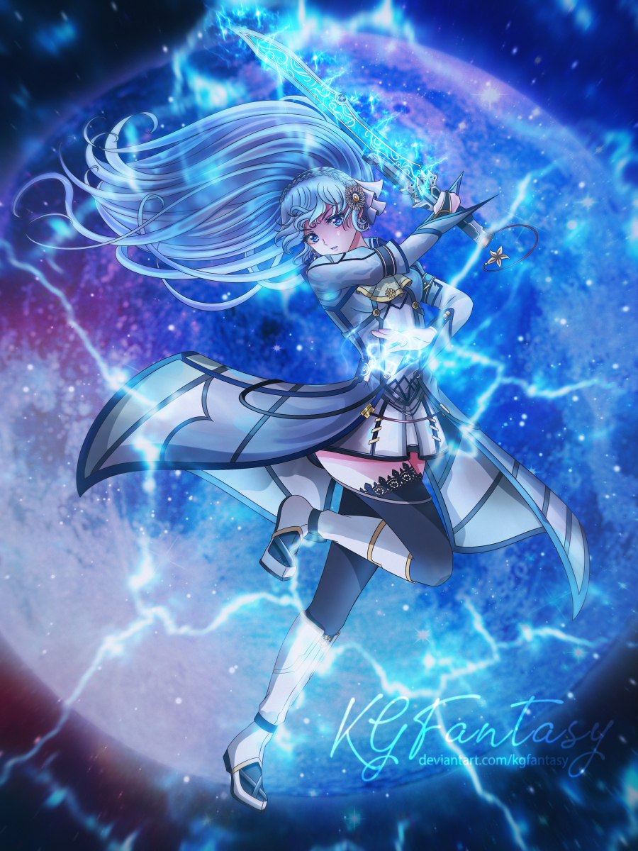 KGFantasyKG's tweet photo. Commission for pokefreak13388 ❤️
It was really enjoyable to draw this piece! We love to draw such cool characters in action🌑

#Art | #AnimeArt | #animegirl | #ArtistsOnTwitter | #Commission | #CommissionsOpen | #KGFantasy https://t.co/0oE4RQjOJ1