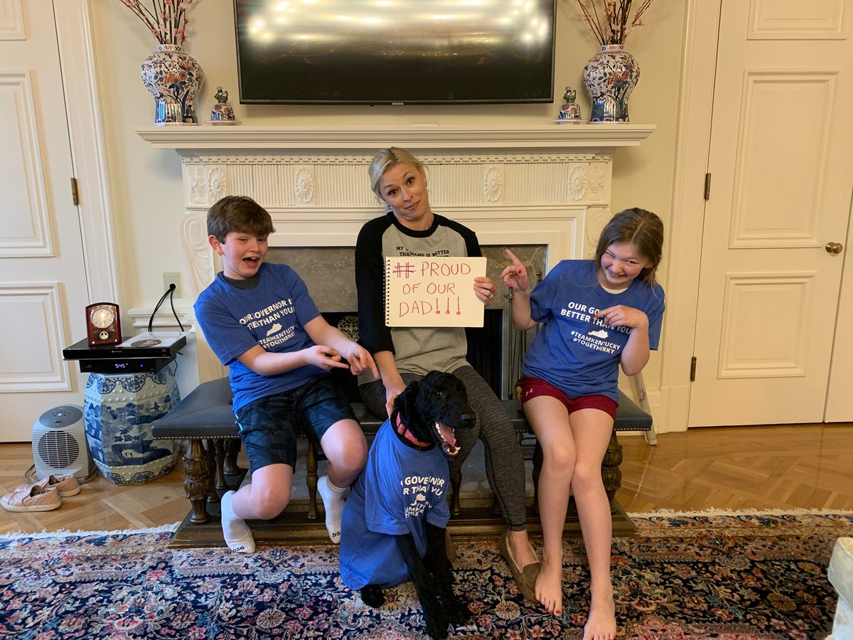 BritainyBeshear's tweet photo. Just as proud today as we were then. We love you, @AndyBeshearKy! https://t.co/Ukah86HeyV