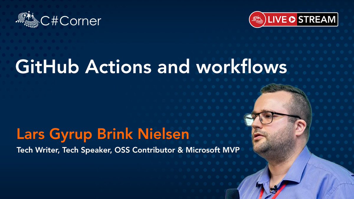 CsharpCorner's tweet photo. Did you miss @LayZeeDK session on "GitHub Actions and workflows" at Angular Virtual Conference?
You can now watch it here: https://t.co/tRc9764d72
#CsharpLiveShow #VirtualConference #Angular #AngularConference #ngcsharpcorner #GitHub https://t.co/nEZO6at8o5