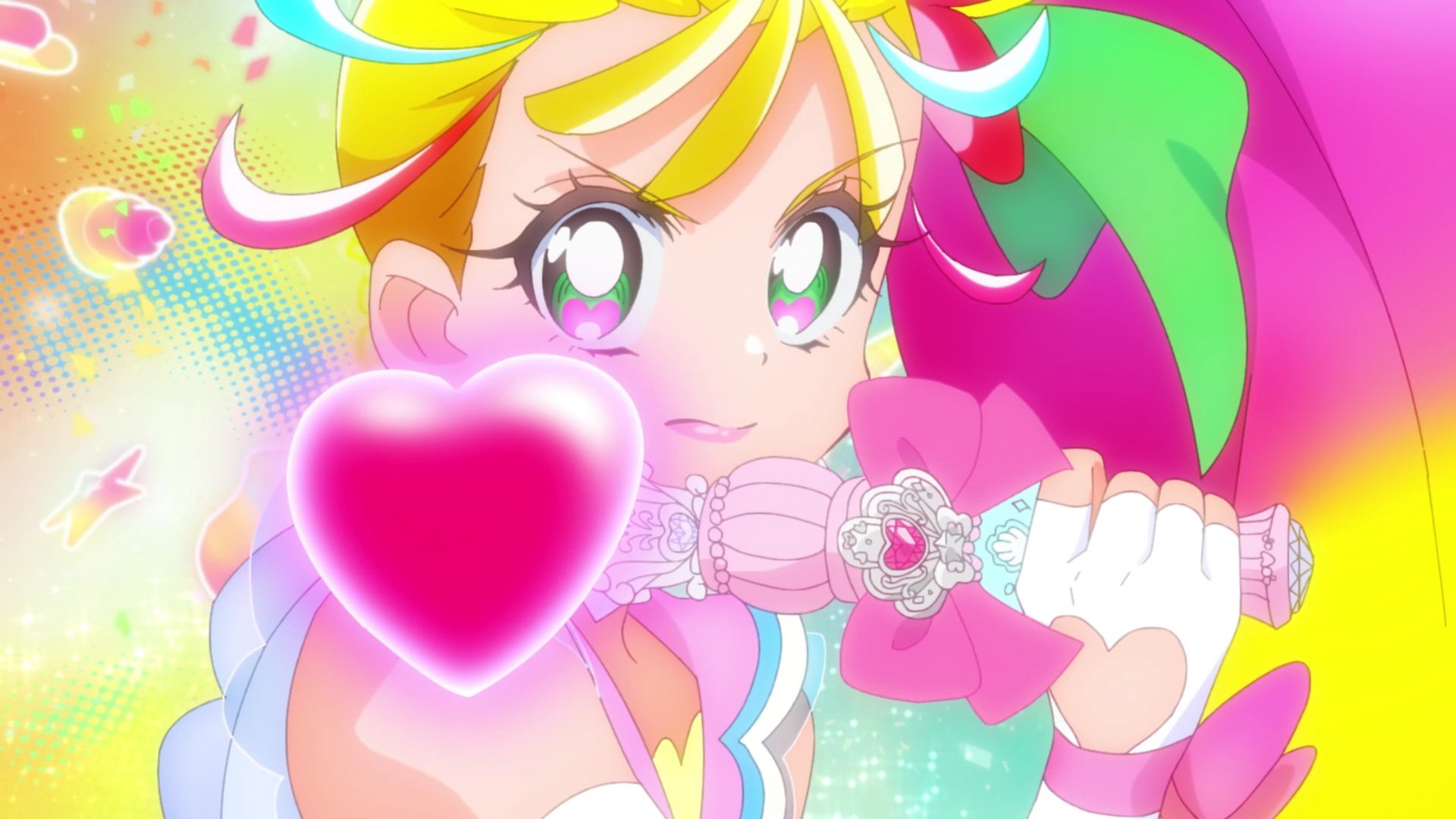 1080p] Cure Summer Transformation (Tropical-Rouge! Precure) 