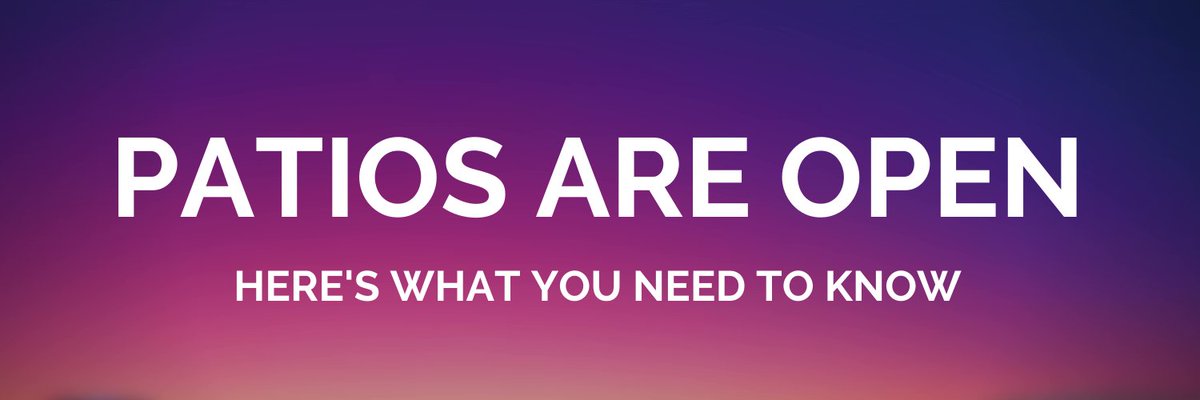 Patios are open and here's what you need to know!

conta.cc/3pOblVD

#Ontario  #patioseason  #patio  #restaurant