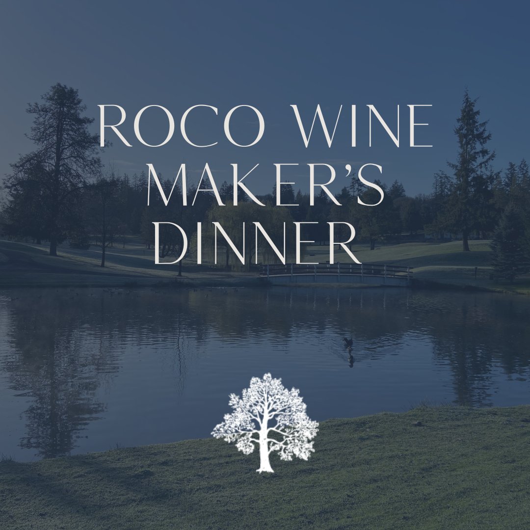 We will host our first Wine Maker's Dinner of the Summer on 6/17 with <a href="/ROCOWinery/">ROCO Winery</a>. The meal pairs 4 courses from Chef Iain with selections from the Roco library. Limited seating is available. Contact the concierge for reservations.

<a href="/corvallis/">patrick smoly</a> @corvallisclub @winemakersdinner