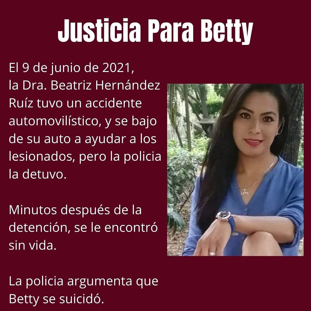 PurpleWomanFem's tweet photo. #JusticiaParaLaDoctoraBety
#JusticiaParaBety https://t.co/0mFQ2LVrR8