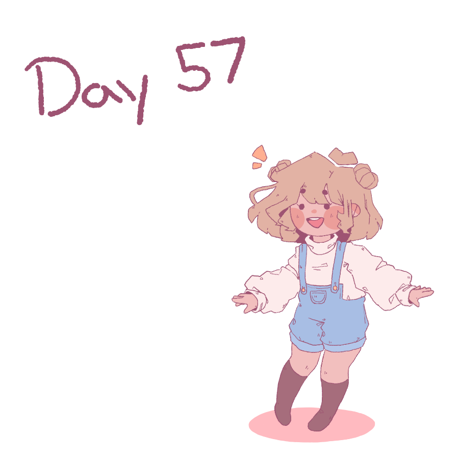Day 57!!
she went :D!!