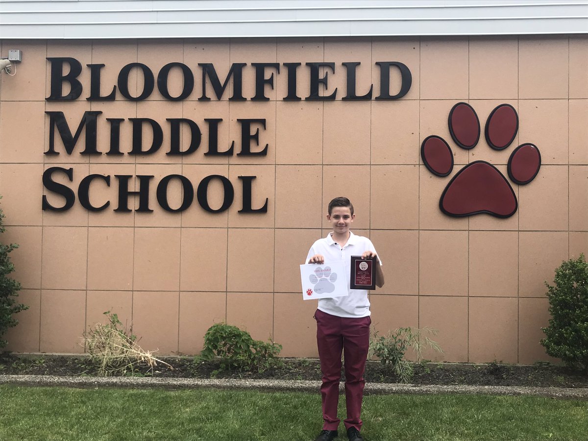 High honors and Bengal Pride for this kid! So proud of him!