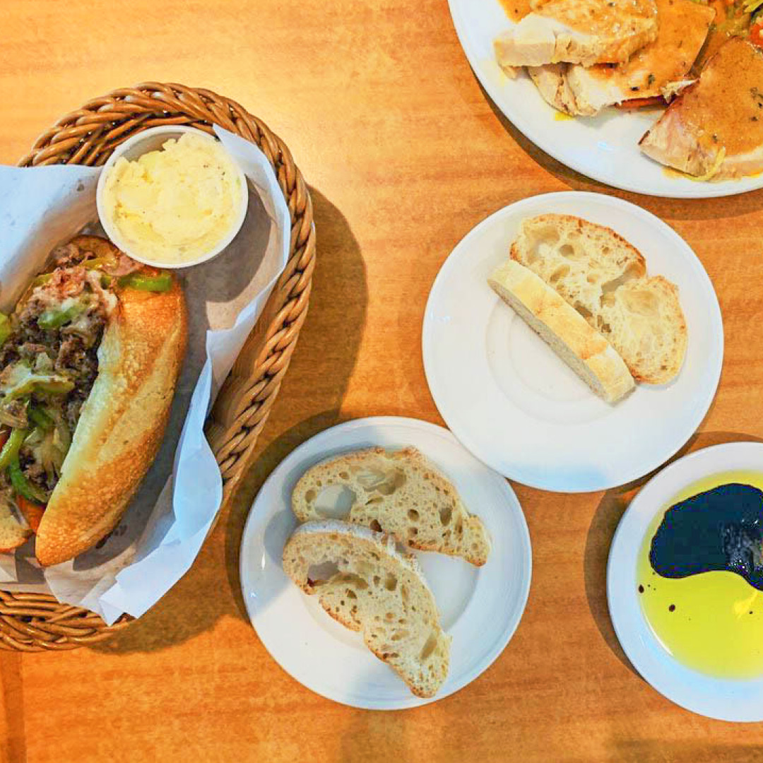 NEED A QUICK BITE? Panevino Gourmet Deli Offers A Daily Variety Of Freshly Baked Artisan Breads and Pastries, Italian Cured Meats, Imported Cheeses and Homemade Pasta and Gelatos.