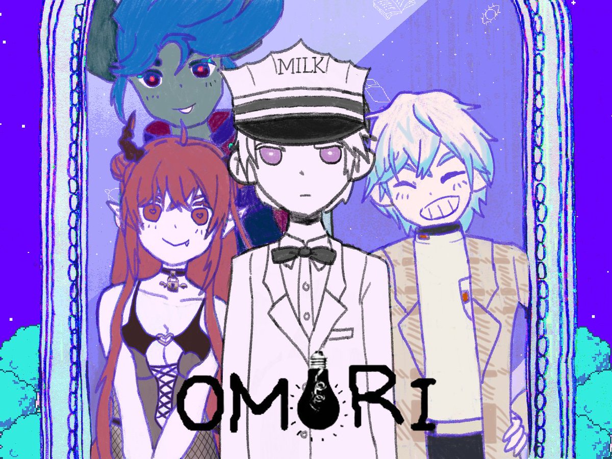 NezukouRata's tweet photo. After an unintended 1 week break, we are back. OMORI TIME. Today title card features @DairyKaoru, @NeonPixelTTV and @CweamyMilky.  #ENVtuber #ESVtuber #Twitch #rats #Mokart #KazamiDairy #PlzNeonMakeASqueakingArtTagISwearToSqueakingGod https://t.co/TGrXxDAk2d