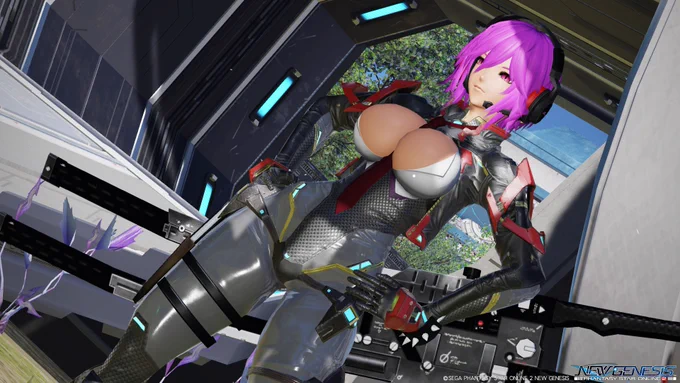 ぴっちりテカテカスーツ良いよね・・・  #PSO2NGS 