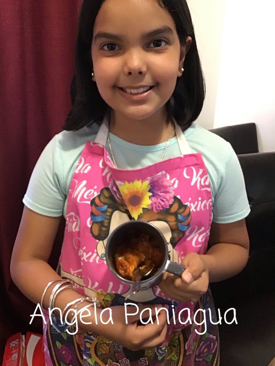 CraneSchools's tweet photo. Our Online Migrant Summer Enrichment Program has been a great success. To wrap up our 2nd week, the kids participated in a Zoom ‘Cooking with Ms. Espinoza’ and each made Pizza in a Mug. The kids had an amazing time! #MigrantSummerSchool #SummerofLearning #PizzainaMug #WeAreCrane https://t.co/lQ6U4Pbsif