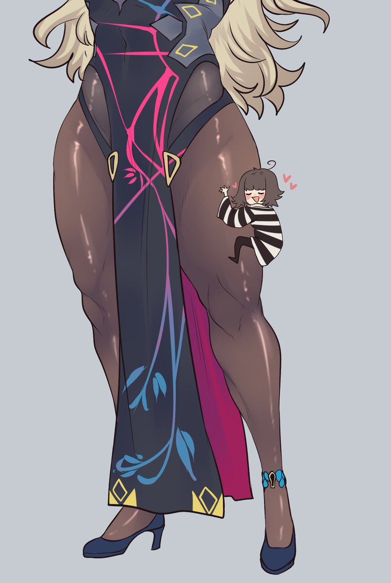 gyarusataan's tweet photo. I love barghest's huge legs. https://t.co/IuFx0Zj0AM