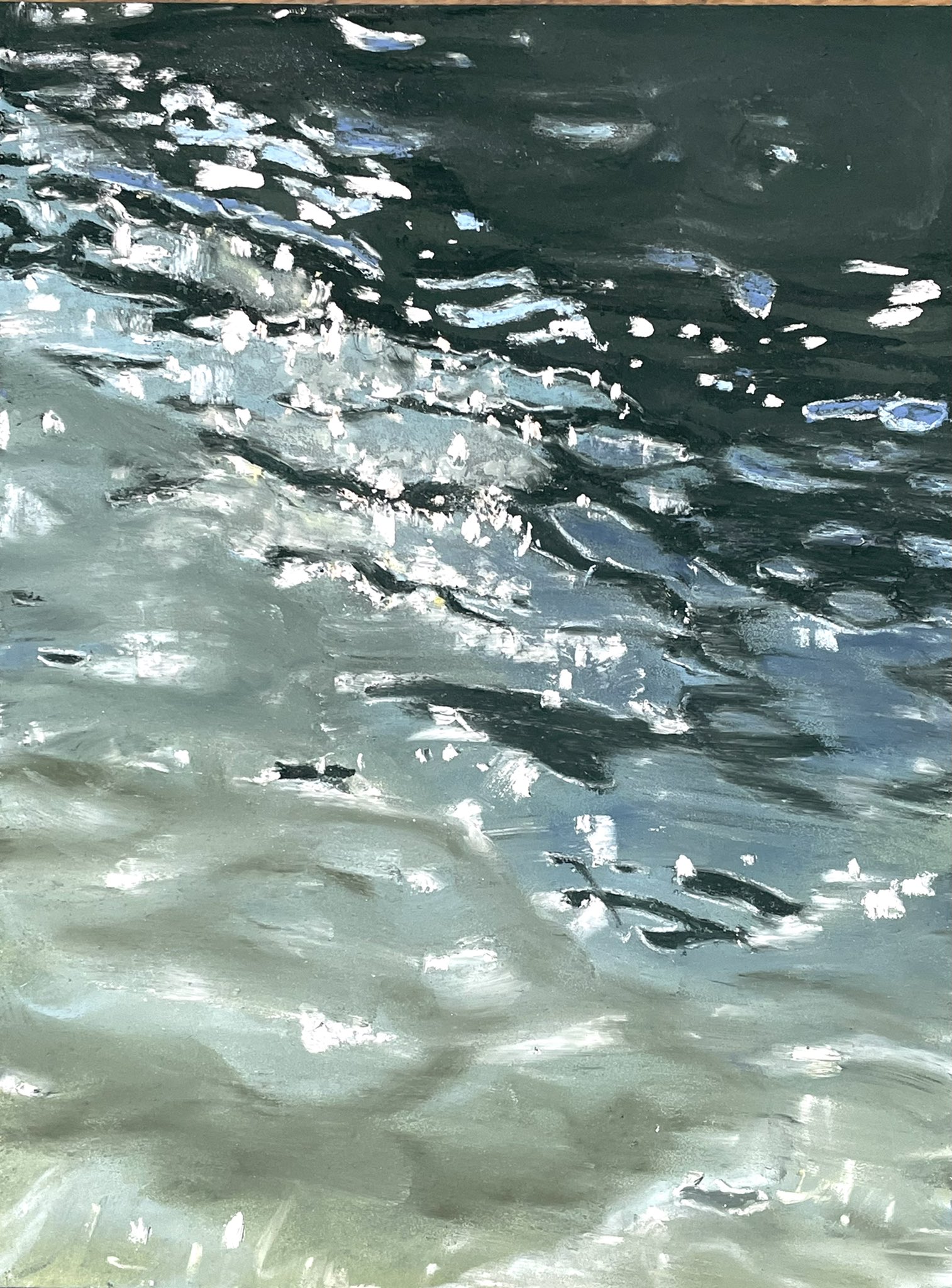 坂口恭平　パステル　原画 坂口恭平 原画 パステル画