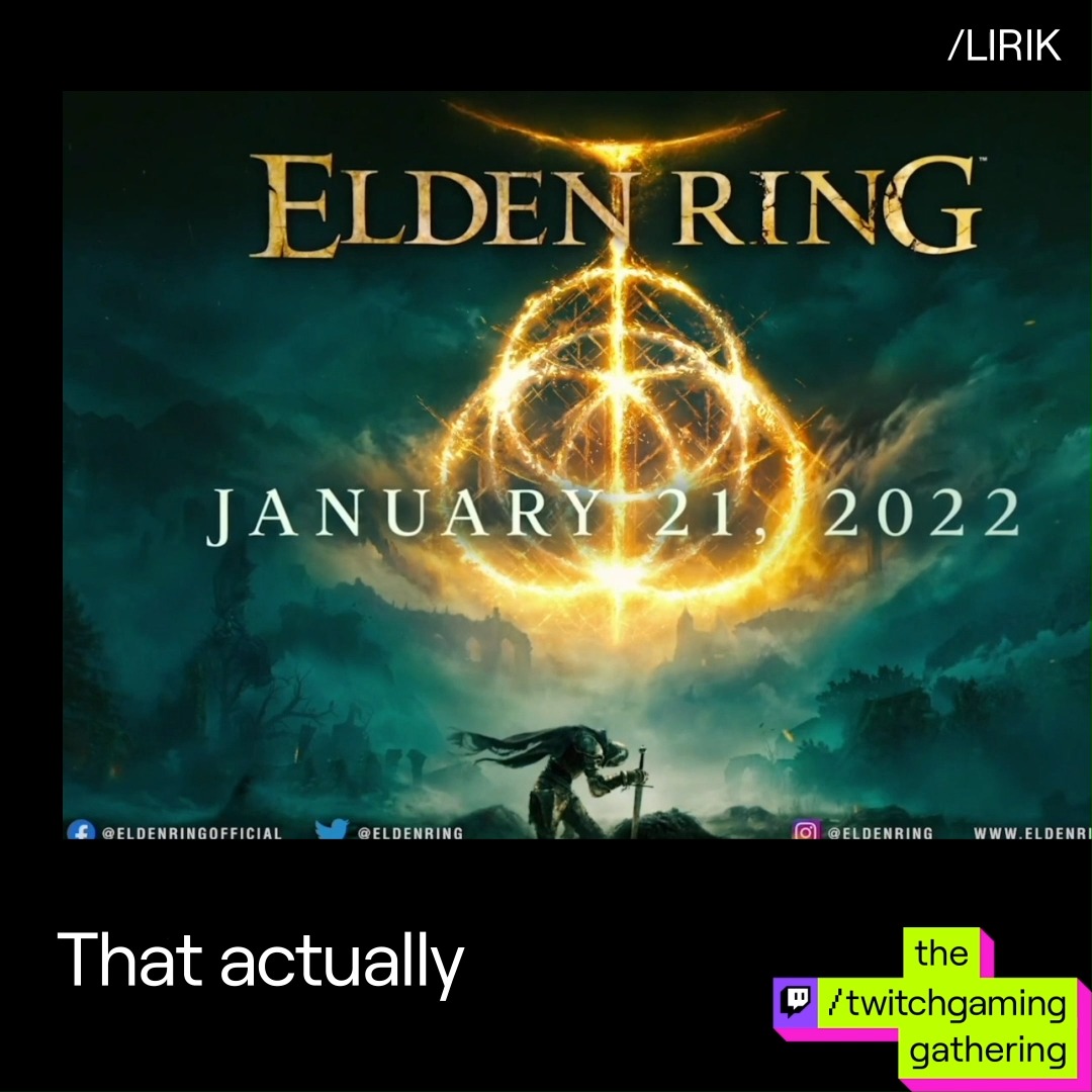 Yes, it actually happened. Twitch twitch