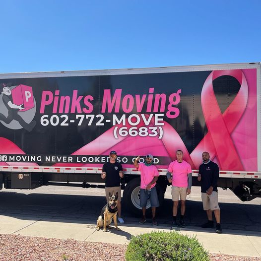 Pinks moving tweet media