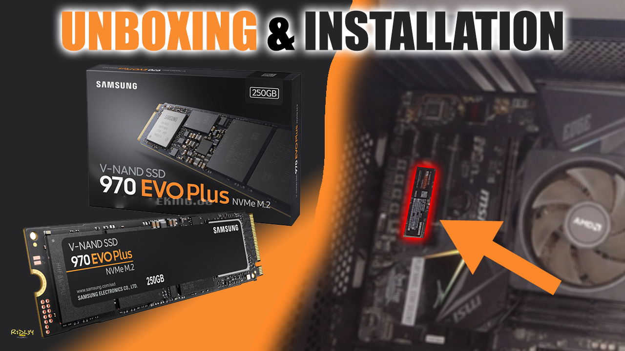 Danielle Ridley on Twitter: "SAMSUNG 970 EVO Plus SSD 500GB - Unboxing and Hardware Installation! https://t.co/tcuBfinq9w #pc #aorus #gaming #motherboard #ryzen #computer #asus #build #компьютер #datarecovery #pubg #cpu #wd #rtx #upguz
