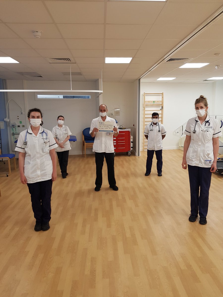 PapworthPhysio's tweet photo. Happy 51st Birthday and #IntensiveCareWeek21 @ICS_updates, our Physio team (feat. fab @ueaphysiosoc students) showing why they love working on @PapCriticalCare #MDTWorking #Rewarding #LearningOpportunities ππ¨ββοΈπͺπ©ββοΈ @RoyalPapworth https://t.co/ZhtxZrP2ed