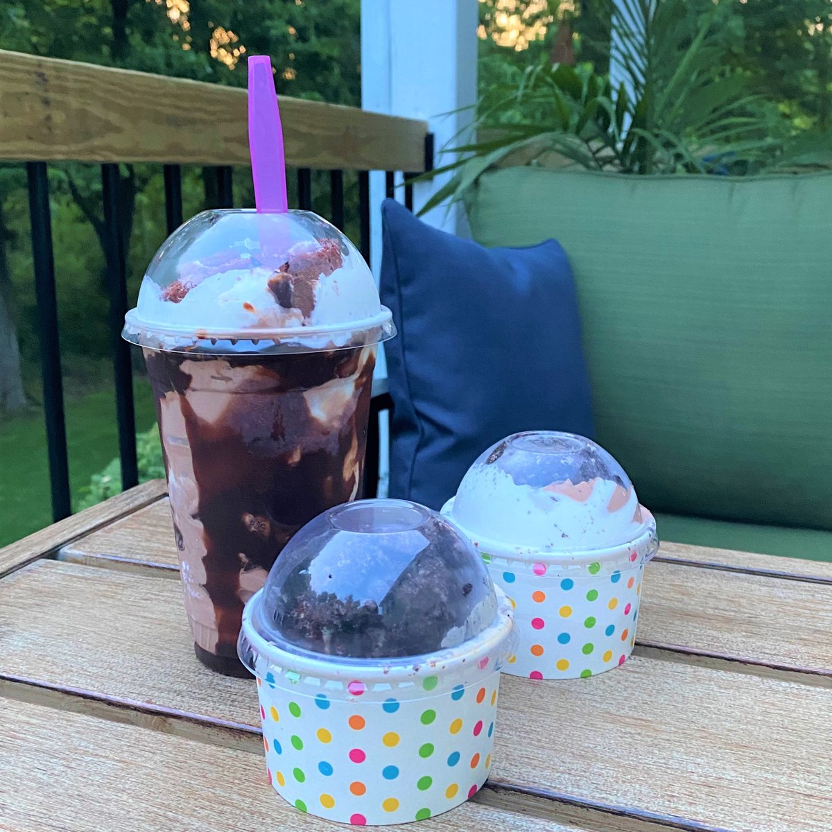 three stooges at home

#desserts 
#Milkshake 
#haveicecreamwilltravel