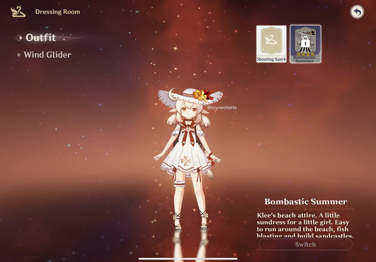 コスチューム情報】 🔻クレー/Klee新コスチューム🔻 #原神 #Fanmade