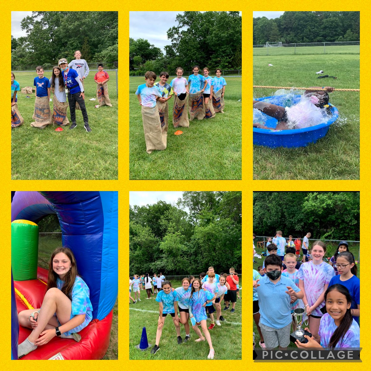 carolnicholas1's tweet photo. 5th grade Fun Day was a blast! Great time had by all, especially the tug of war!!😁👍🎉 https://t.co/LdDHBnDK9N