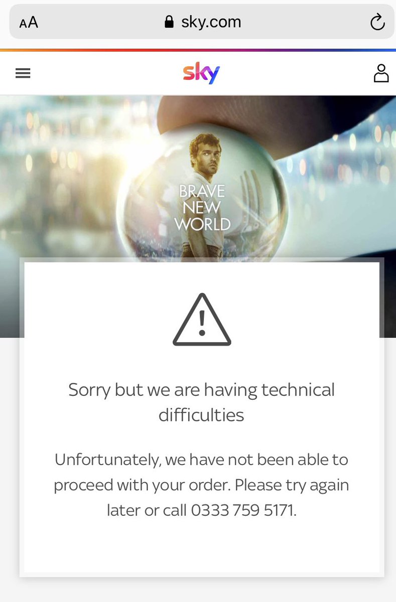 CorgiDyllan's tweet image. The irony of trying to cancel my Sky subscription online due to technical problems, only to be met with this 😂 @SkyHelpTeam