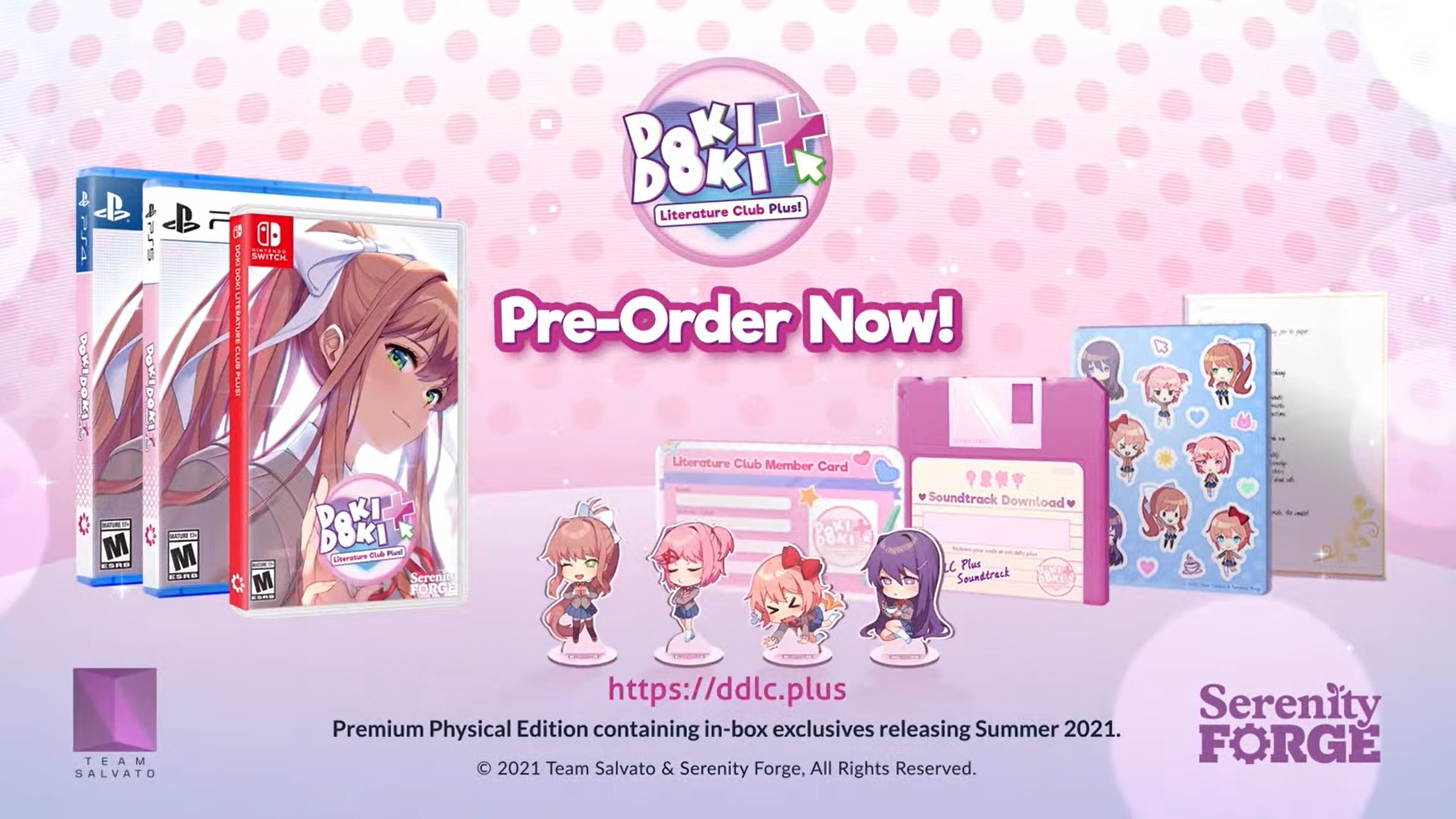 Doki Doki Literature Club Plus Premium Physical Edition
