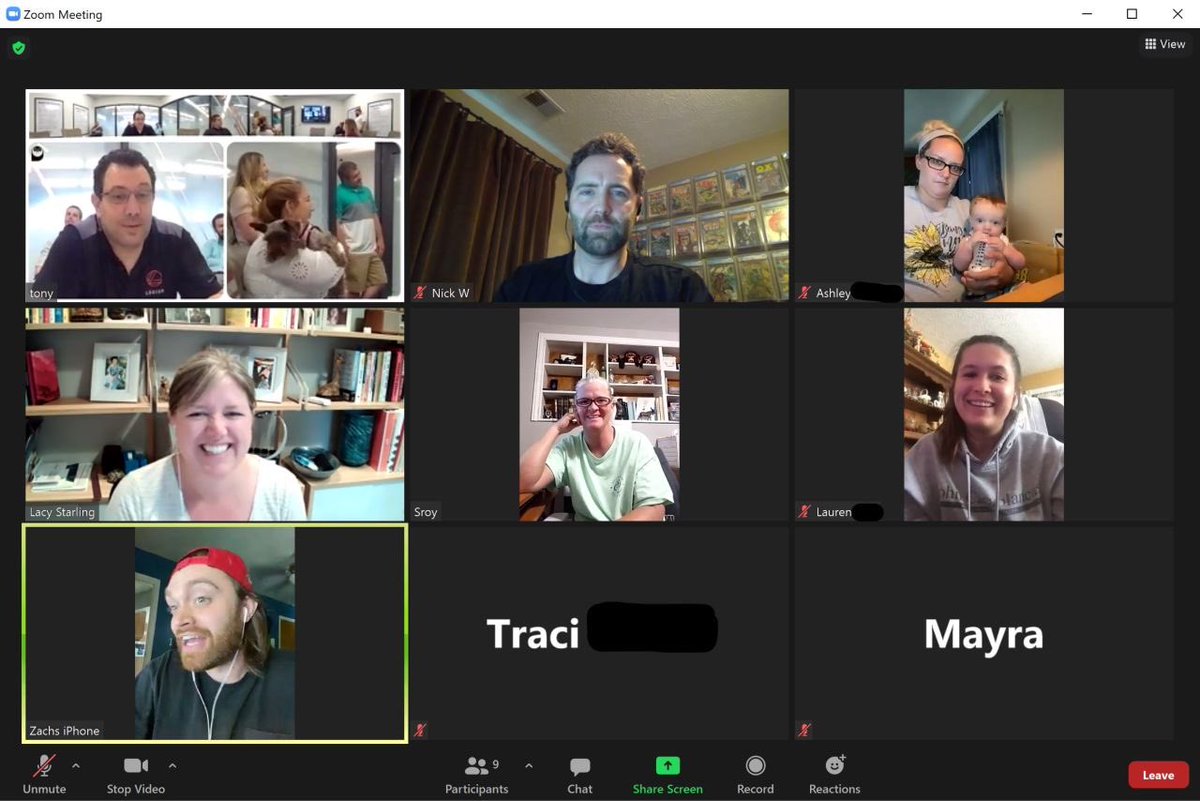 legionlogistics's tweet photo. Legion's Friday afternoon hybrid Happy Hour, where we celebrate our successes, have some fun, and all are welcome (including dogs and babies.) #LifeAtLegion https://t.co/rVdm2Fj3nz