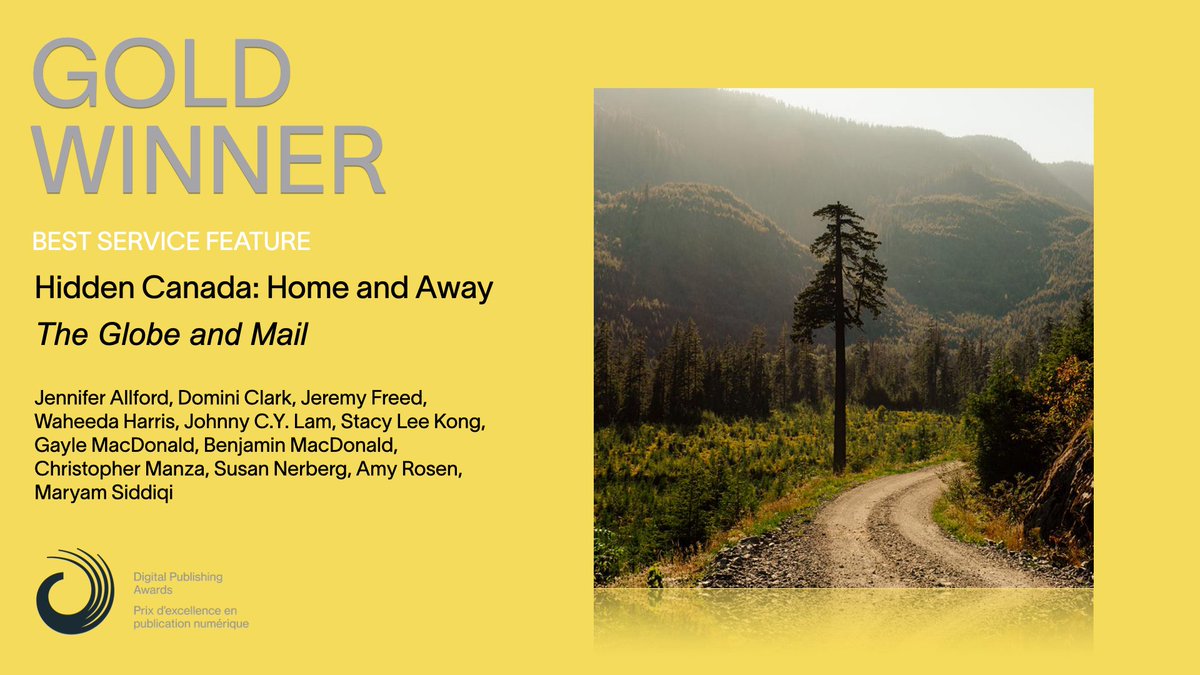 Digital Publishing Awards 🇨🇦 tweet media