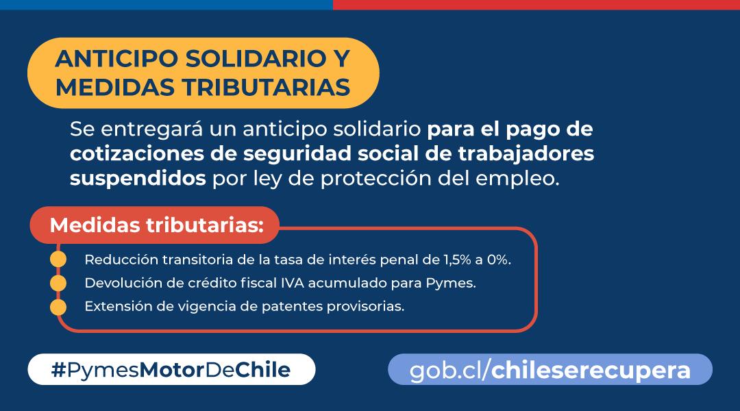 💠 Cerca de 820.000 micro y pequeñas empresas serán beneficiadas con la nueva ley promulgada hoy por el Presidente <a href="/sebastianpinera/">Sebastian Piñera</a>, que va en directo apoyo a las pymes que se han visto afectadas por la pandemia. Más info en gob.cl/chileserecuper… #PymesMotosDeChile