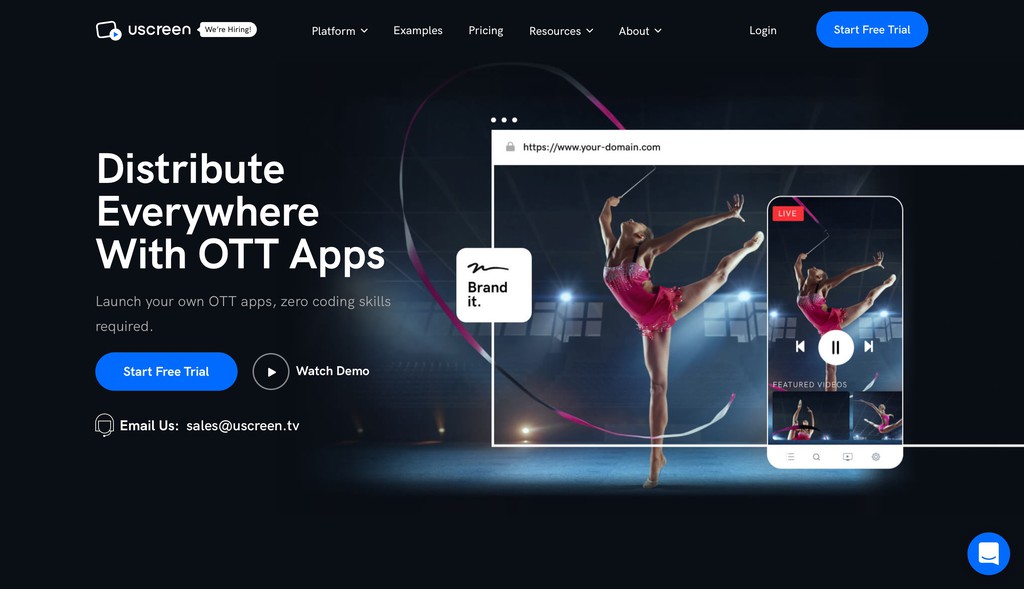 BforBloggers's tweet image. Through a smooth and secure PPV live streaming, you can take your online presence to the next level with Unscreen&apos;s powerful live streaming platform.

Read more 👉 lttr.ai/hv5G

#OTTplatform #VOD #BforBloggers