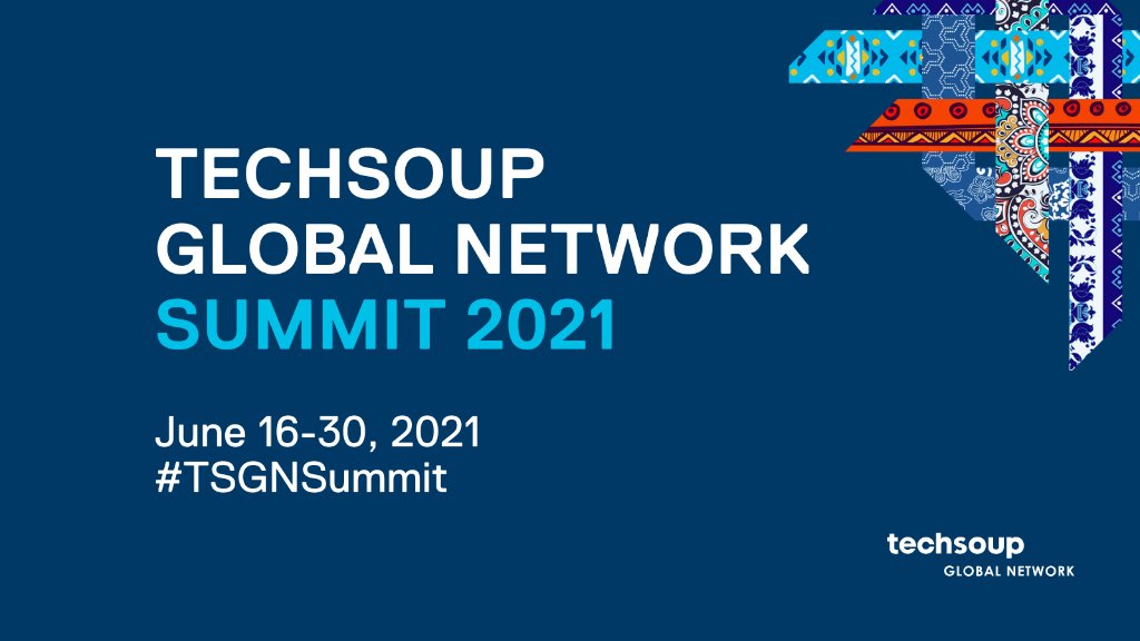 TechSoup's tweet photo. Join our virtual #TechSoup Global Network Summit #FacebookLivestream to hear voices of capacity builders, #philanthropists, donor partners, #NGOs, and team members of our more than 60 global network partners. June 16-30. 
Watch it here: https://t.co/LafHcREXxL #NPtech #TSGNSummit https://t.co/FO0JaqaA62