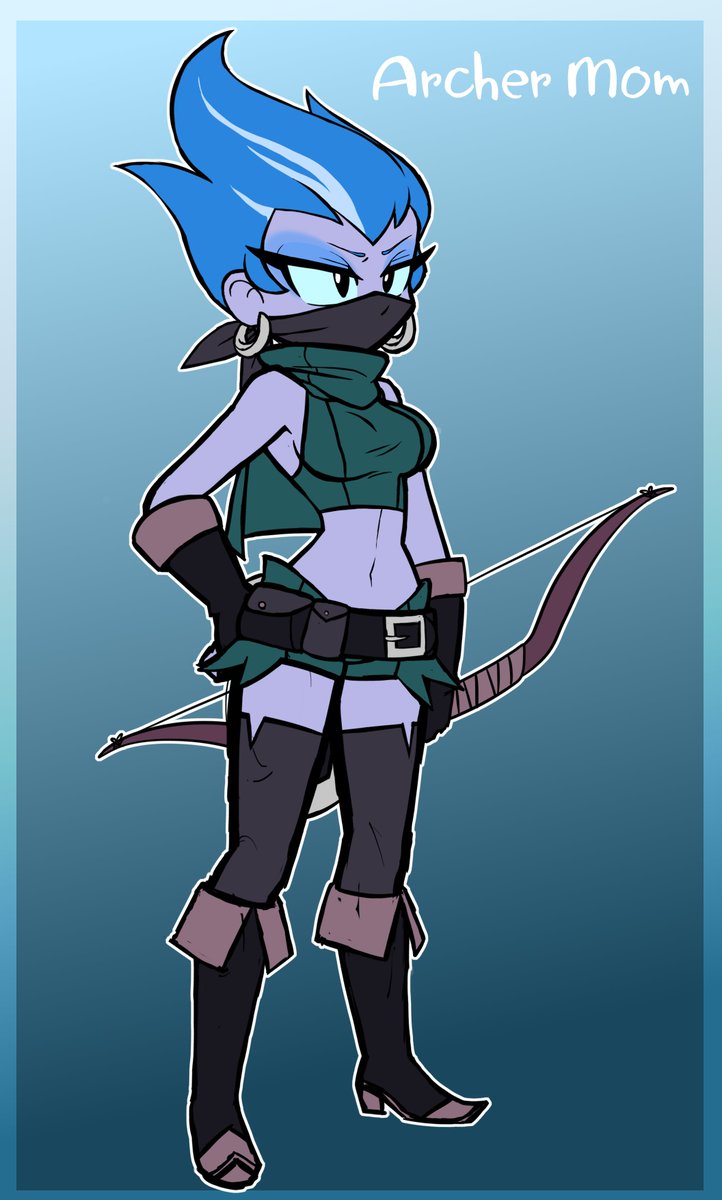 Wpk_12's tweet photo. Just something quick for my friend @MrLucius171 as his character Curio was taken care by an Archer gal who became his new mama๐๐๐๐
It shows later when he's older~
#shantae #Monstergal #Archer #sketch #Blue https://t.co/FsATwFL1SI