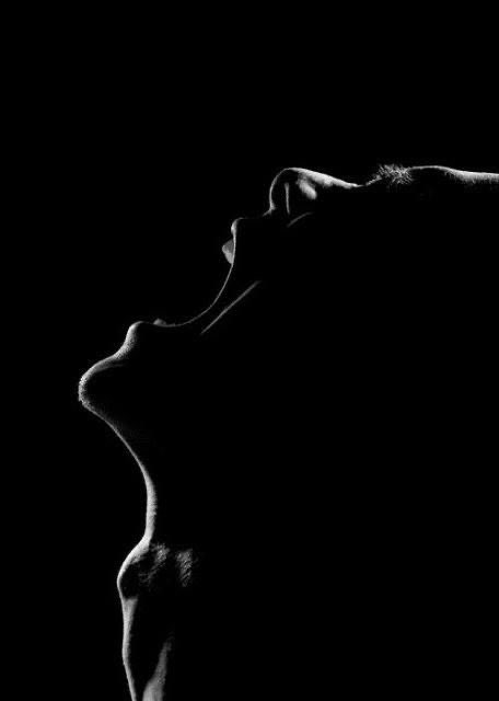 He tries to scream for help but nothing comes out. He’s clawing his throat trying to to do something. He wants to cry but no tears fall.