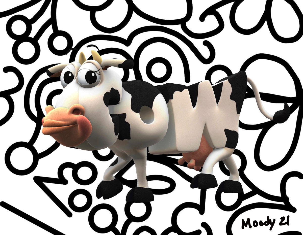Moody Cow