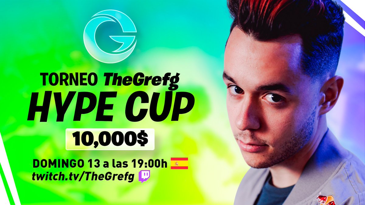 TheGrefg's tweet photo. Anuncio...

👽🏆 EL TORNEO DE GREFG HYPE CUP $10.000 🏆👽

- Domingo 19:00
- 6 Partidas de Battle Royale en Solitario
- Top 6 del torneo juegan en Creativo por más dinero

Solo pros españoles/hispanohablantes y europeos.

*CONTESTAR A ESTE TUIT PARA PARTICIPAR* https://t.co/sdpsppwe8x
