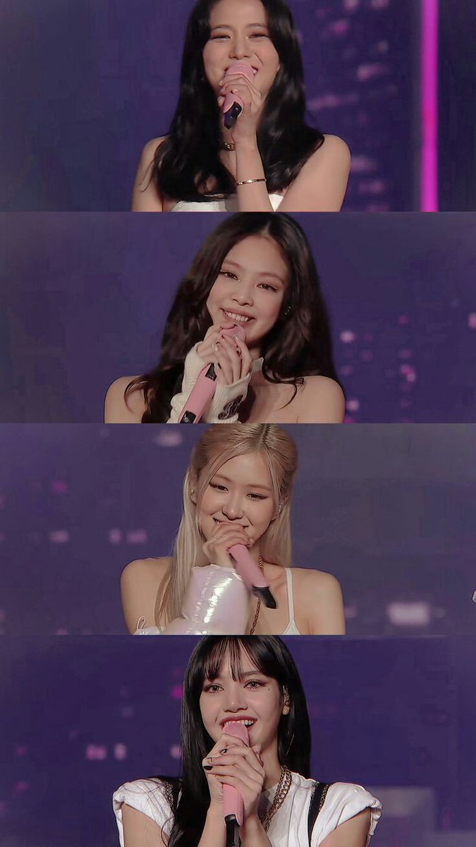 No importa nada, mientras mis 4 niñas estén juntas y se amen, van a brillar más que cualquier cosa, nadie les puede quitar lo que han logrado

-R- IN YOUR AREA
#PremiosMTVMIAW #MTVLAKPOPROSE <a href="/BLACKPINK/">BLACKPINKOFFICIAL</a>
