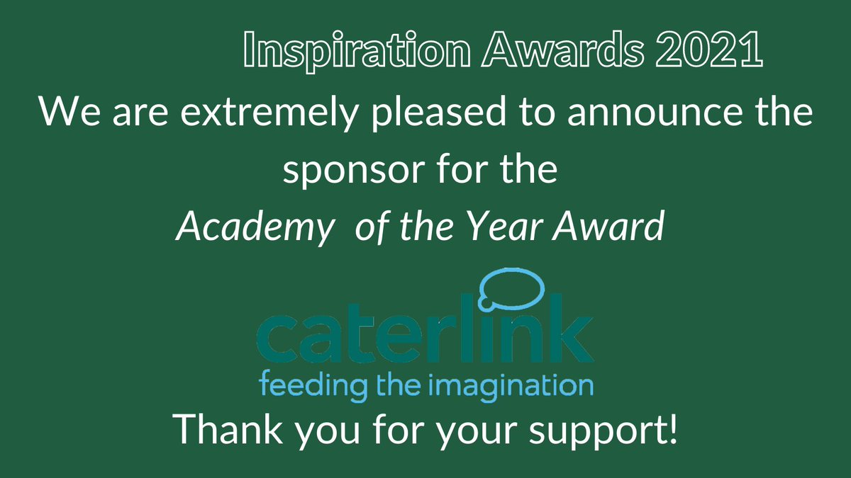 #Inspirationawards <a href="/caterlink_ltd/">Caterlink Ltd</a>