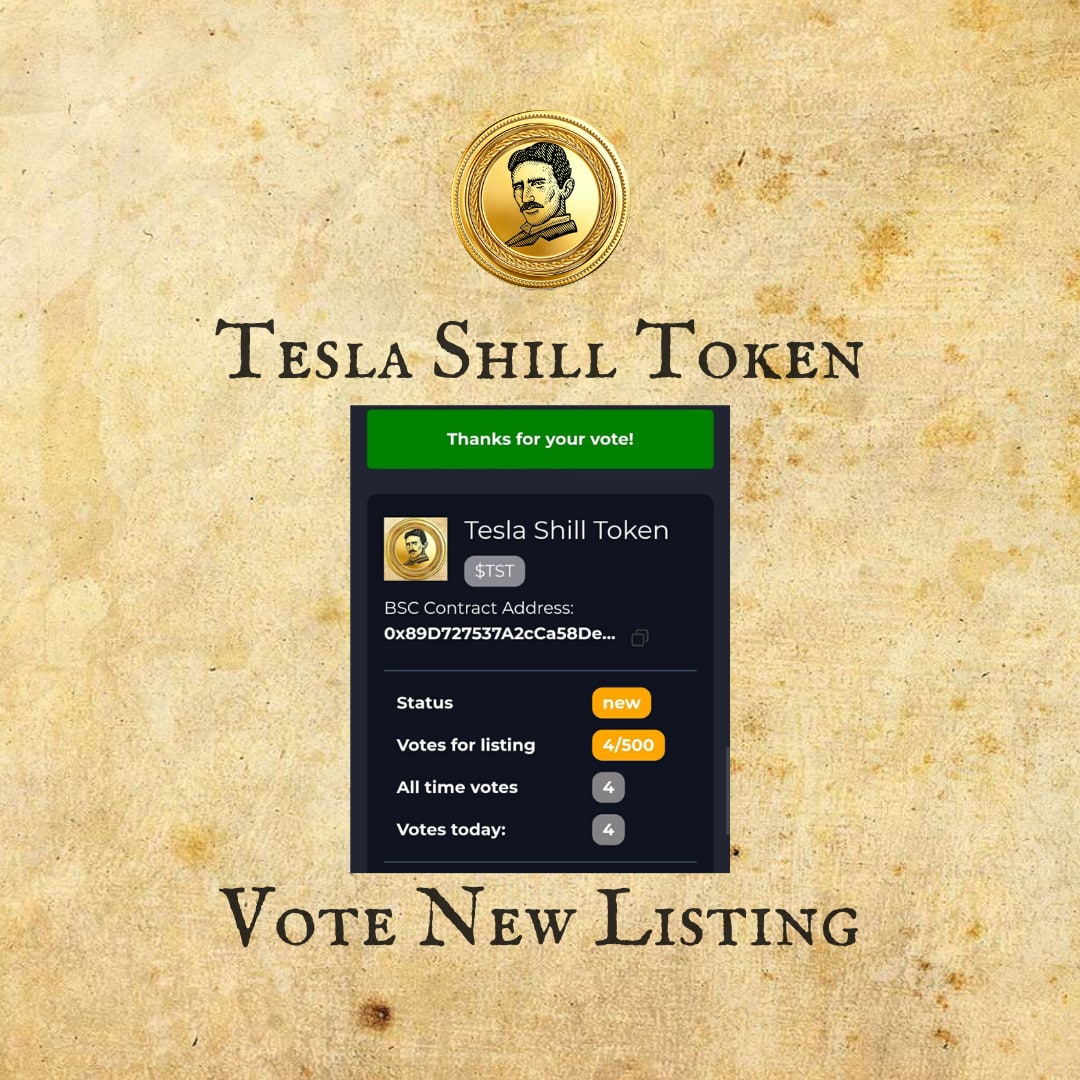 Tesla Shill Token tweet media