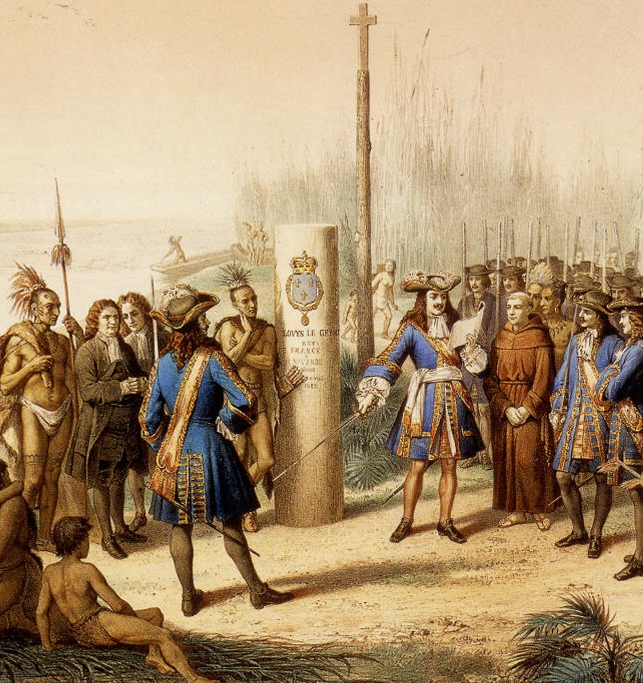 helenacobban's tweet photo. It's 1682. A #FrenchExplorer announces founding of #Louisiana but he doesn't end well & his colony stays troubled for decades. 10-y-o Peter starts a tsardom in #Russia, becomes "Great" later. Here today: https://t.co/sRVwCa882t https://t.co/MAXdbohnSo