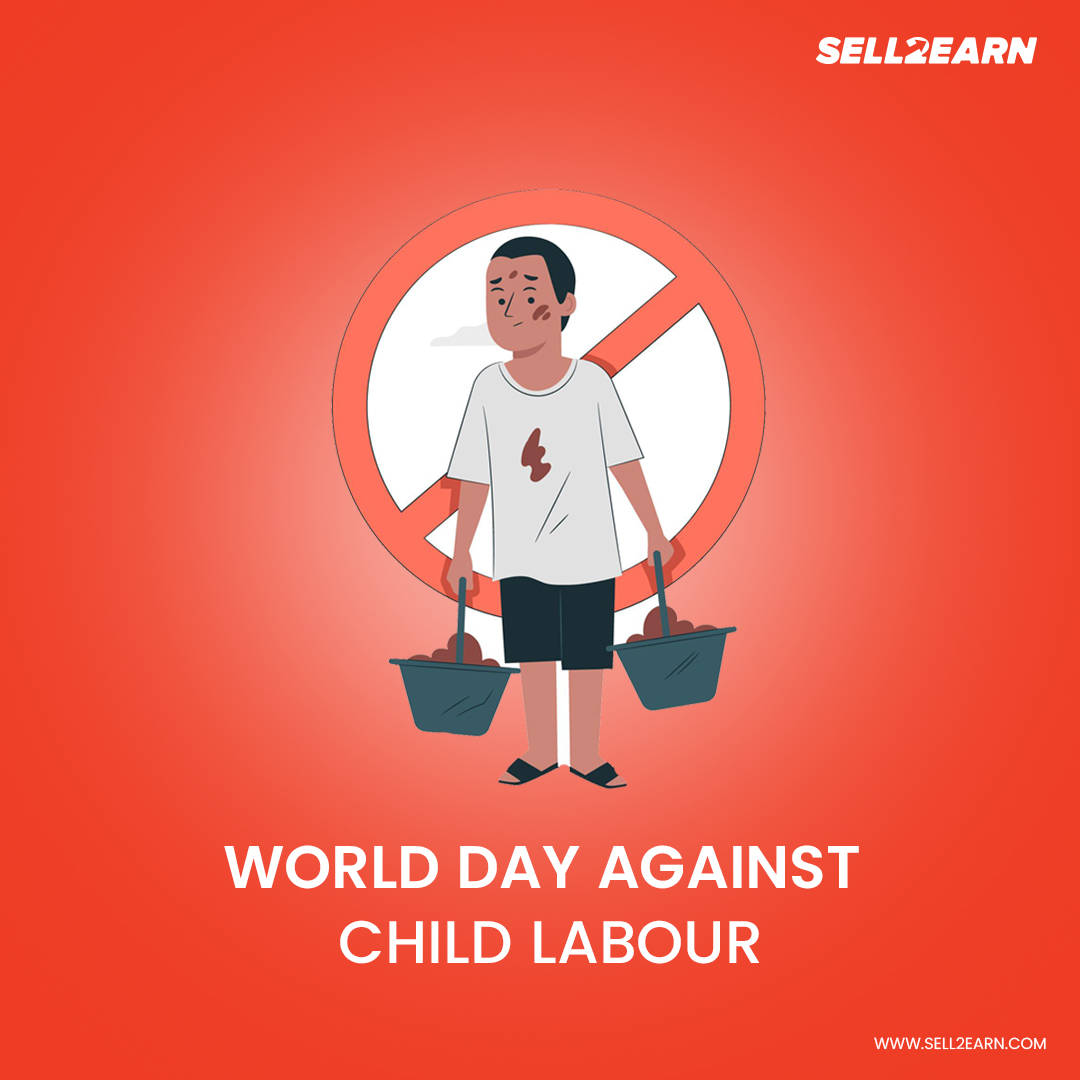 _Sell2Earn's tweet photo. The biggest crime is to snatch away someone’s childhood. Let’s give children their basic right to education. #SayNoToChildLabour
#NoChildLabour #WorldDayAgainstChildLabour #June12 #ChildLabour #education #endchildlabour #children #thechildrenoftheworld #stopchildlabour #Sell2Earn https://t.co/MlbAaMPL6h