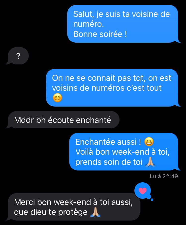 poca_wa's tweet photo. Obligée de tester ! 😂 Adorable ma voisine de numéro ahah https://t.co/R9aLSeuEoN