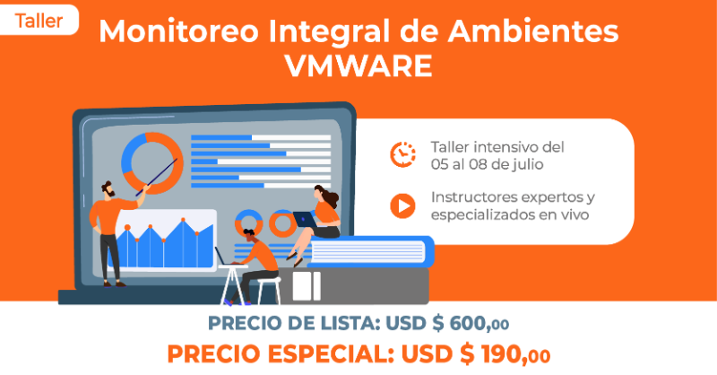 ecVirtualIT's tweet photo. ¡Inscríbete en nuestro próximo taller virtual!

Descubre cómo identificar los principales KPIs de un entorno VMware para optimizar su funcionamiento. Además aprende a generar cuadros de mando personalizados con el fin de potenciar el rendimiento de cada componente virtual.