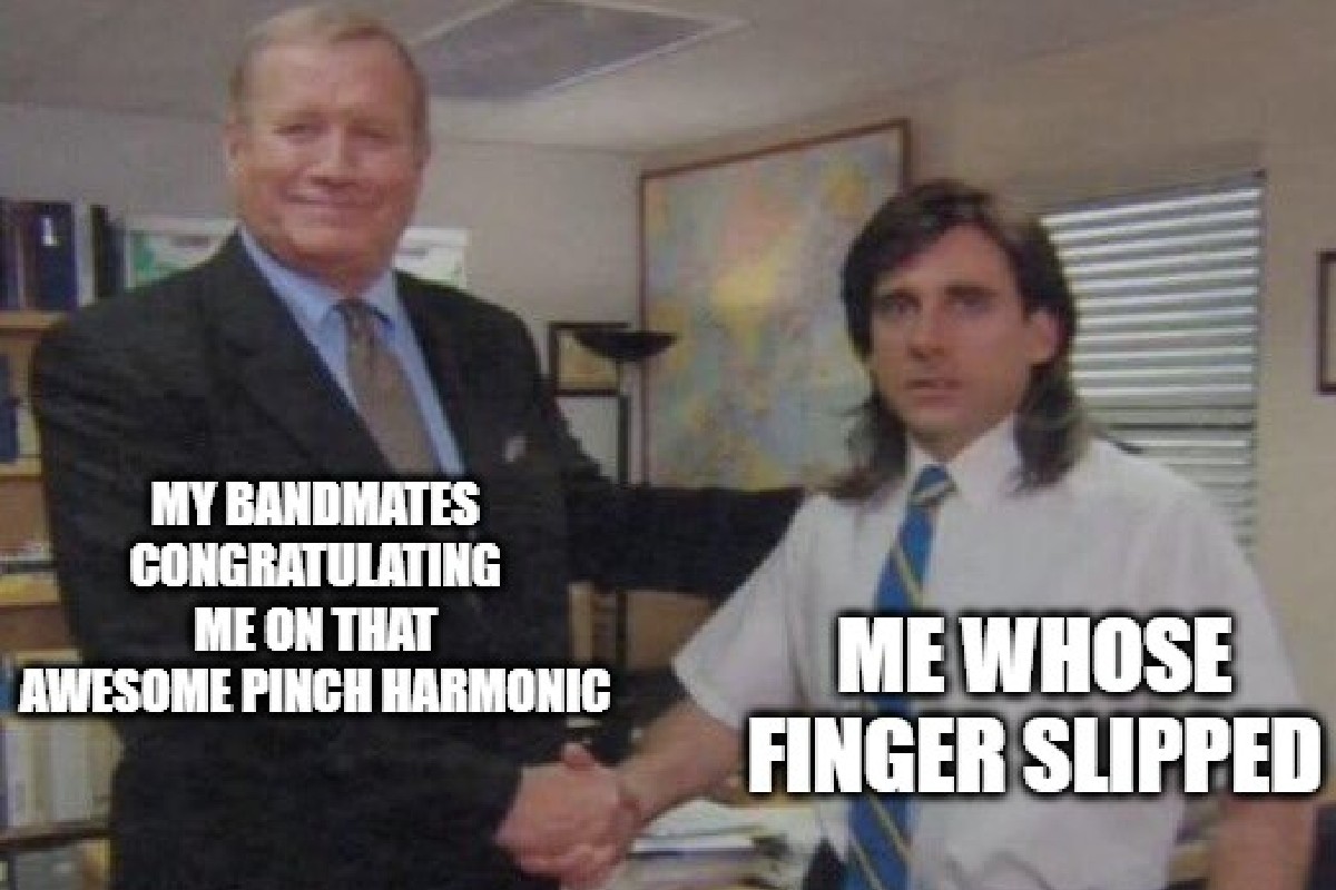 AmericanMusical's tweet photo. We hate to admit it, but this is based on a true story.
#Rock #Guitar #TheOffice #MusicMeme #Harmonic #Squeel #Guitars #ElectricGuitar #Music #Funny #Fun #AmericanMusicalSupply https://t.co/lF0xyR7hfZ