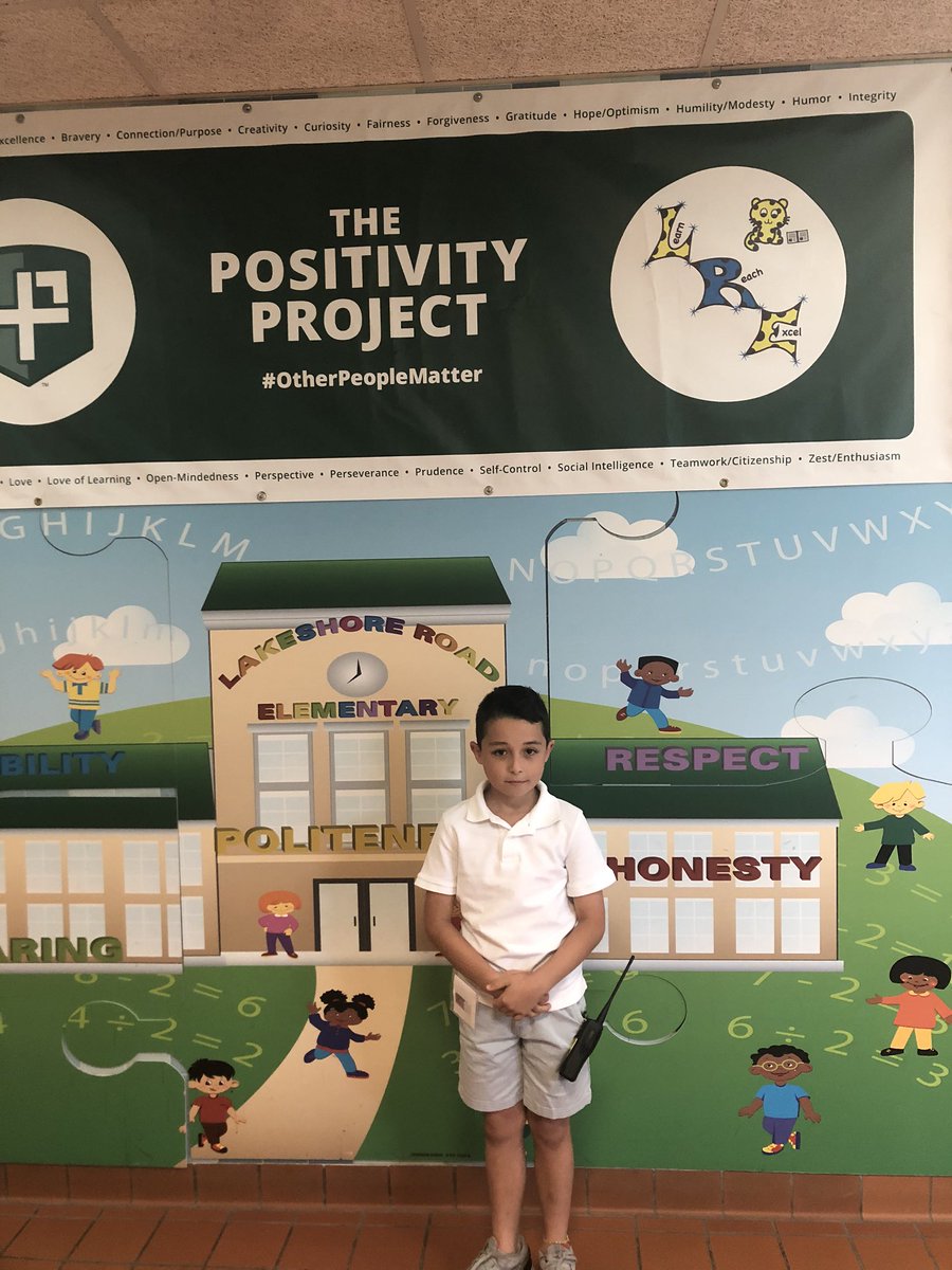 Mr. Jack Williams, third grader at LRE earned Principal for a day!  He was our top fundraiser for our Walkathon prior to COVID and just recently was able to cash in his prize.