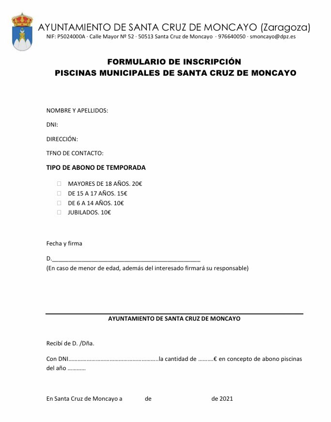 comisionstc's tweet photo. APERTURA PISCINA

El próximo 18 de junio abrirán las piscinas de verano en horario de 15h a 20h

El próximo martes se pueden sacar los bonos en ayto mediante solicitud ⬇️

Debido a las restricciones Covid19 se permitirá el acceso hasta completar aforo

#StaCruz #Moncayo #Verano https://t.co/qj6TbUYsAt
