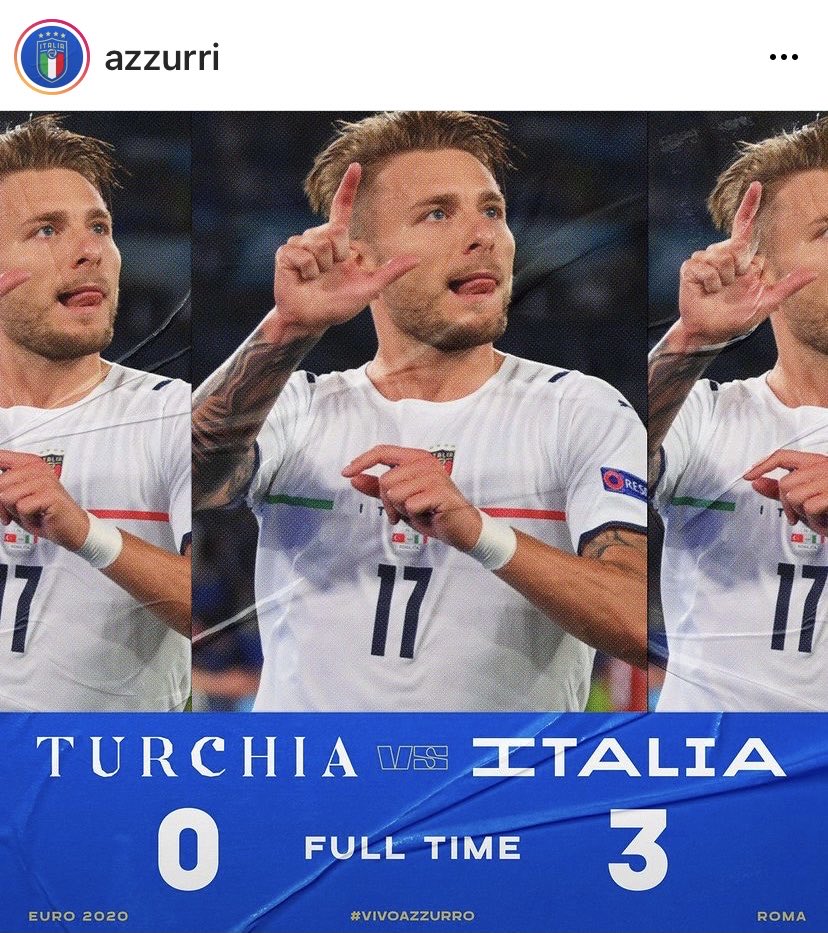 So it begins🇮🇹