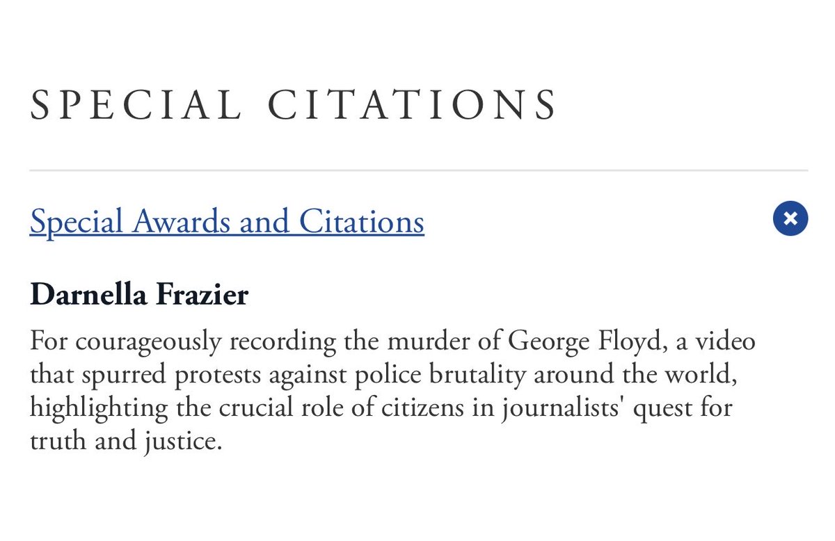 paulcwagner's tweet photo. I was scrolling through the Pulitzer winners just now and when I found this at the end it took my breath away. https://t.co/YJpFl9rKuS