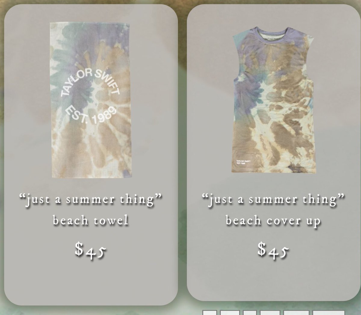 's tweet image. TAYLOR SACÓ NUEVA MERCH Y DICE  1989

NO HAY DUDA 1989 is coming