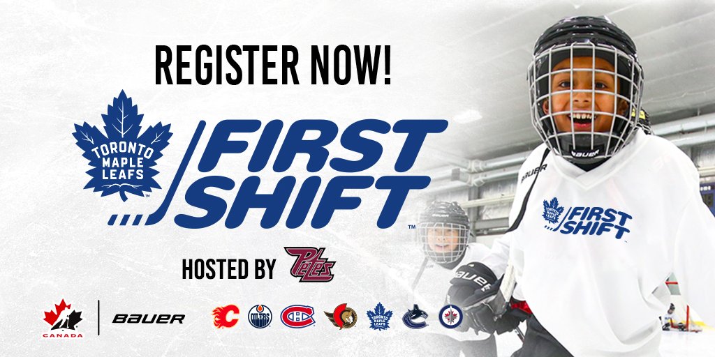 No equipment? No experience? No problem!

The Petes have been accepted to host a <a href="/MapleLeafs/">Toronto Maple Leafs</a> First Shift Program to help reduce the financial barriers &amp; provide basic hockey skills for players! Registration opens on Wednesday, June 15, at 12:00 pm!